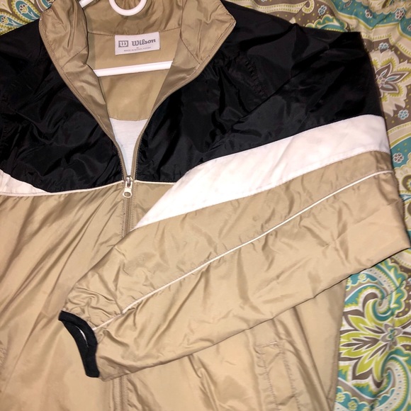Wilson Tan vintage windbreaker - Picture 5 of 6